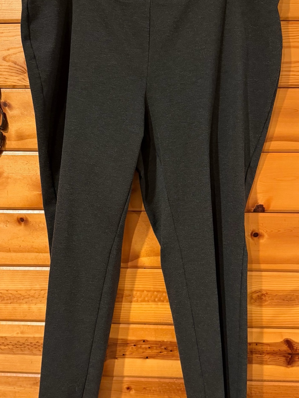 INC International Concepts Women's Black Straight-Leg Dress Pants